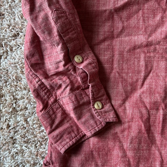Men's Jachs New York Red Button-Down Shirt | Red Button Down Shirt - Picture 4 of 9